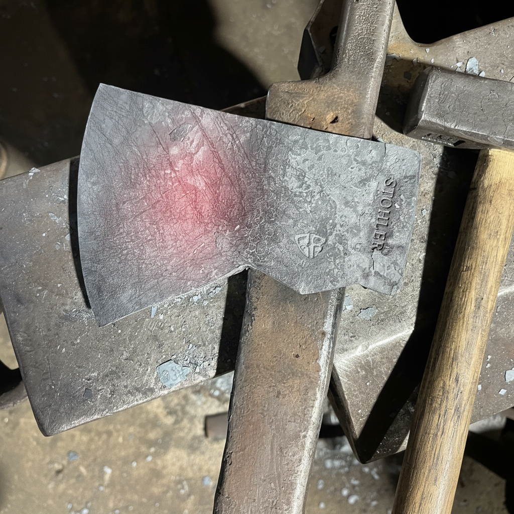 Hand Forged STOHLER Axe - 100% Hand Made 1870s Pattern Ontario Canada ...