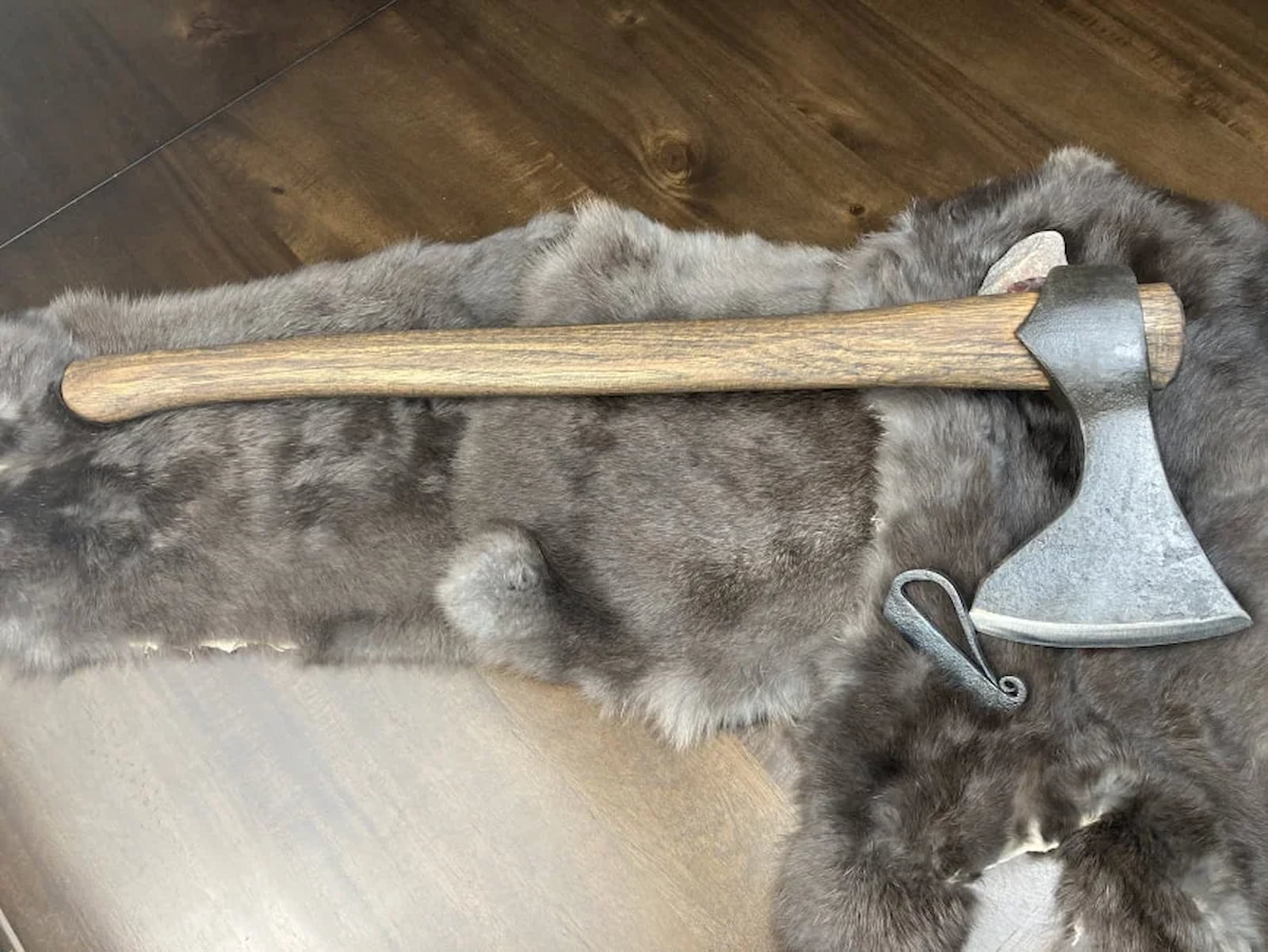 Broadriverforge viking axe

